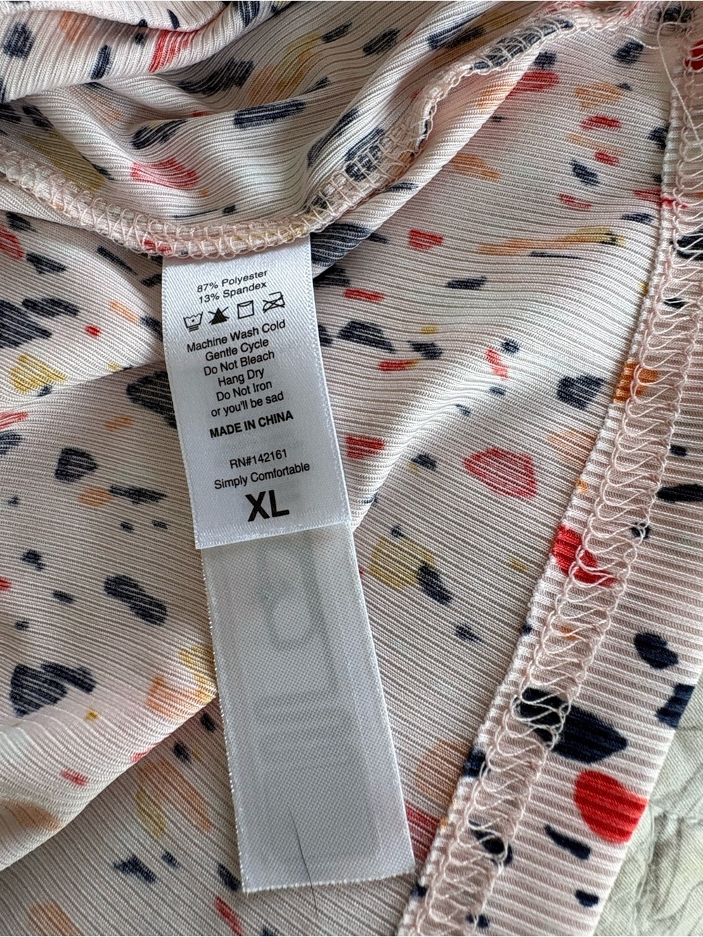 LuLaRoe Pink Speckled Midi Shirt Dress with Tie Waist - Picture 4 of 6